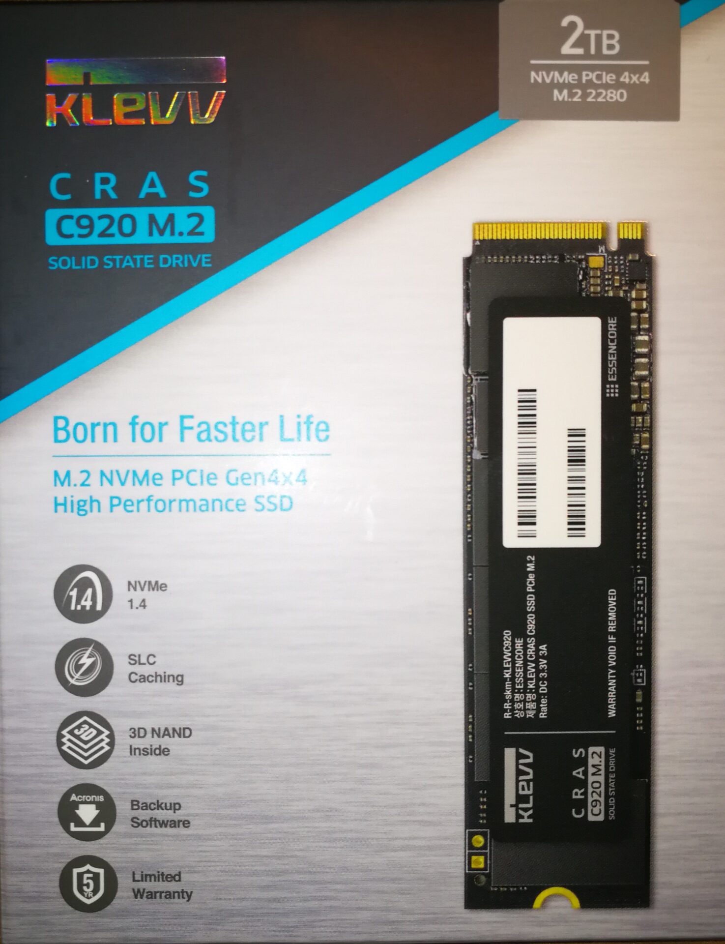 KLEVV SSD 2TB C920